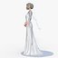 Cartoon Bride 3D model