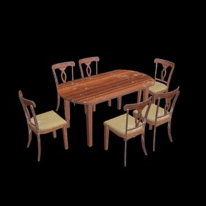 Table and chair
