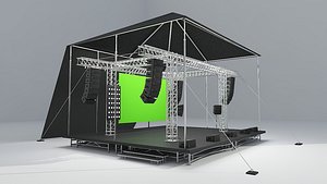 3D Concert Stage Truss System