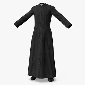 Black Priests Robe