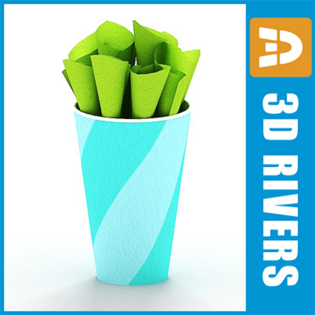 Free Paper Cup 3d Model