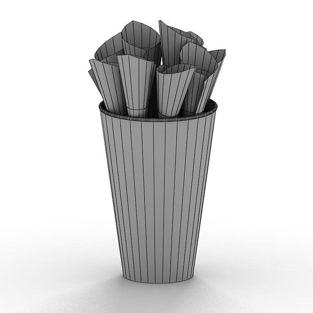 Free Paper Cup 3d Model
