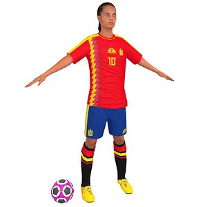 Female Soccer Player N4