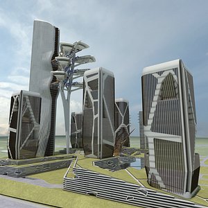Futuristic Skyscrapers 4