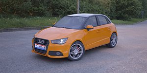 3ds max audi a1 sportback