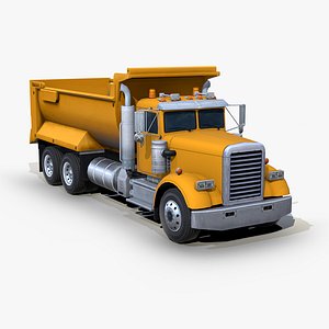 Heavy dump truck 3D model