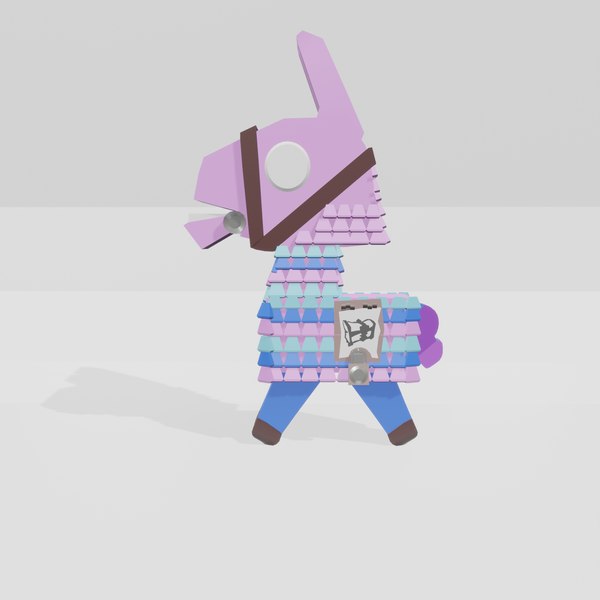 LLAMA fortnite Funko pop 3D model