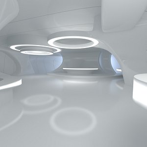 Sci-Fi Futuristic Room