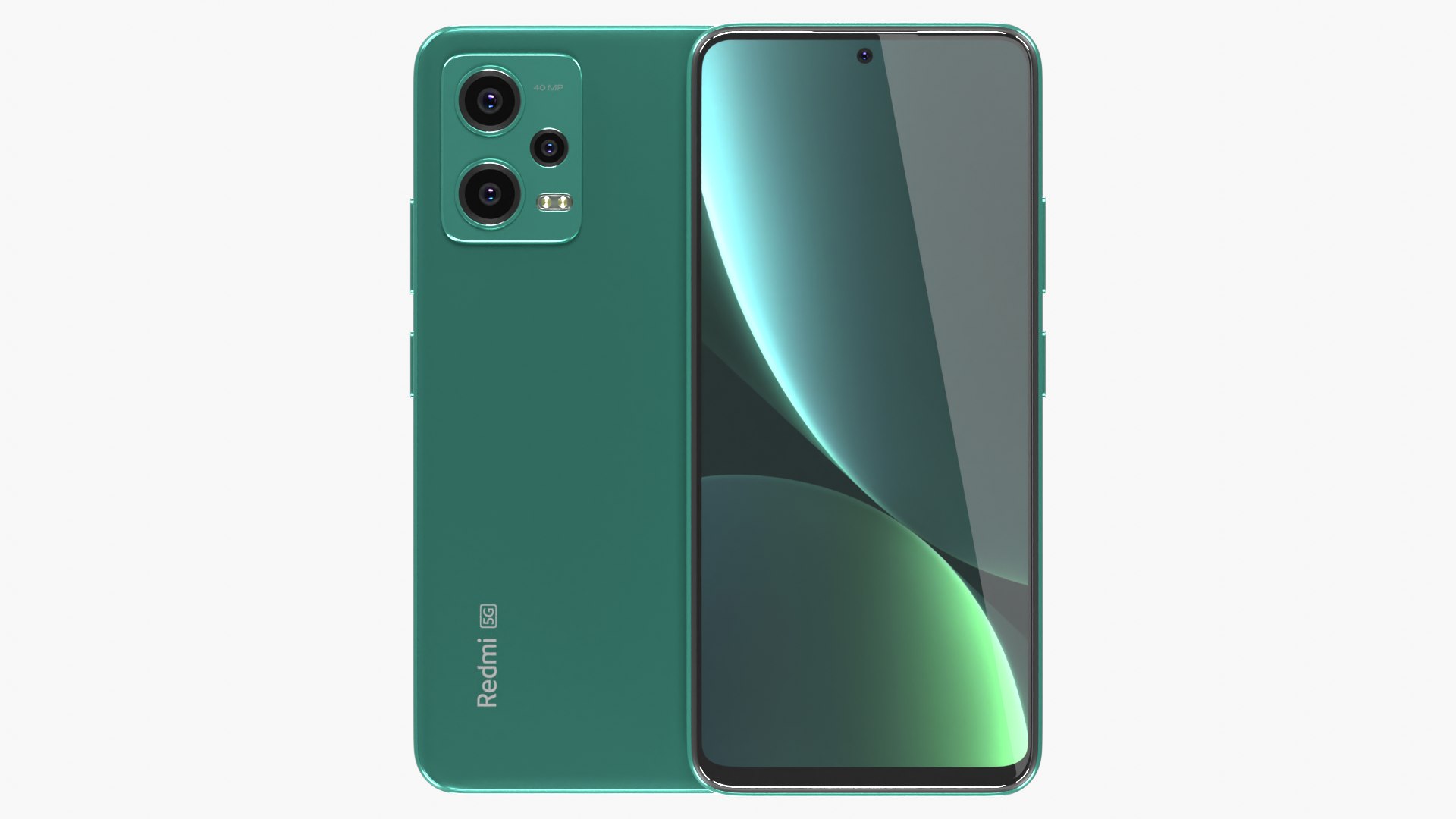 Xiaomi Redmi Note 12 Frosted Green 3D Model - TurboSquid 2012646