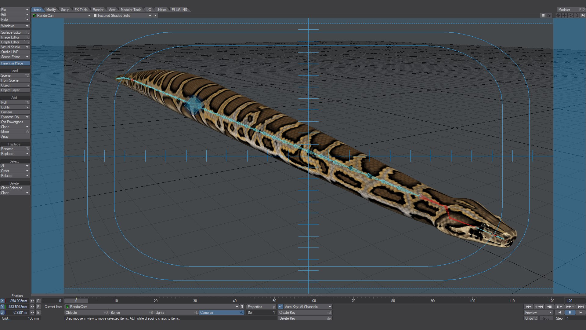 Burmese python animation 3D model - TurboSquid 1264730