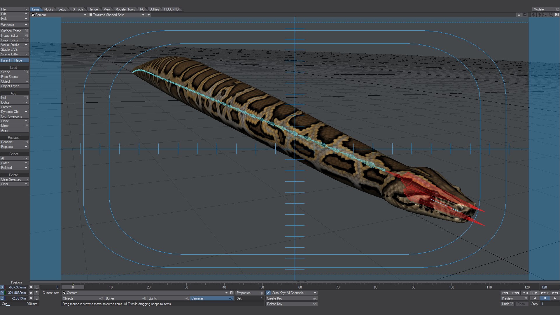 Burmese python animation 3D model - TurboSquid 1264730