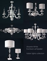 Alicante White  Euroluce Lampadari Collection