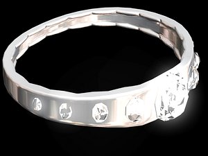 Diamond White Gold Ring