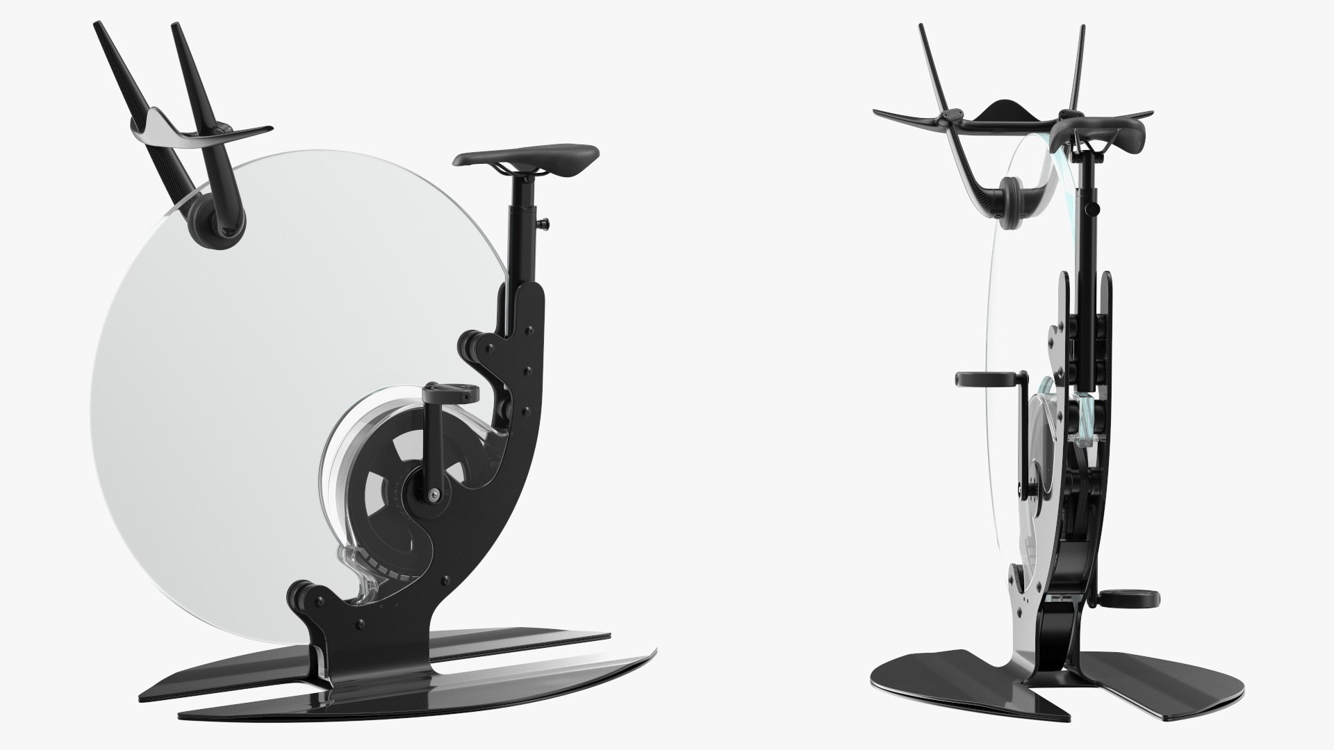Futuristic Unicycle Exercise Bike Ciclotte Rigged 3D TurboSquid 1985512