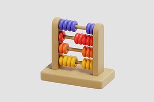 3D model Abacus