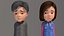 boy man characters 3D model