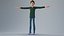 boy man characters 3D model