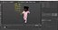 Little Dark Skin Girl in Full Bodysuit Rigged for Cinema 4D