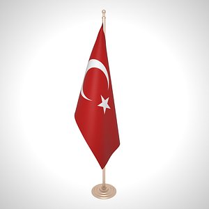 3D turkey flag