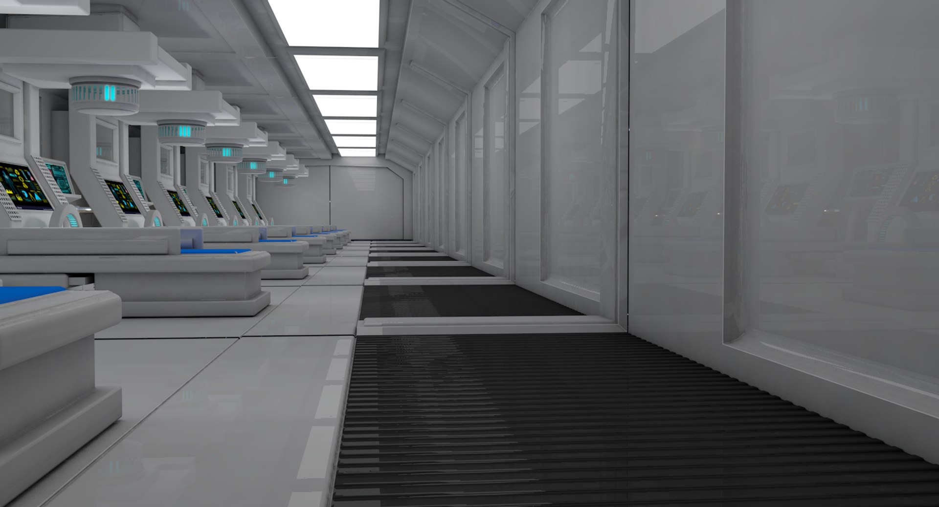 3D Sci Fi Room Model - TurboSquid 1572295