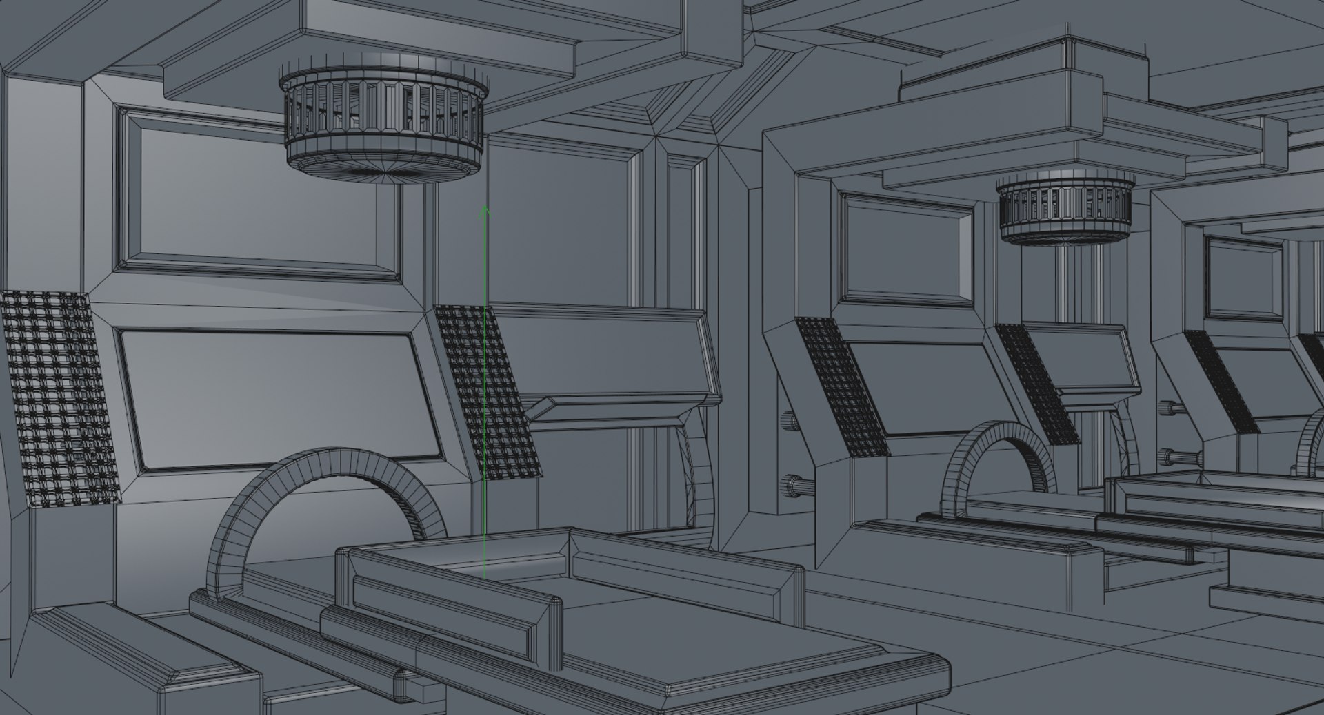 3D Sci Fi Room Model - TurboSquid 1572295