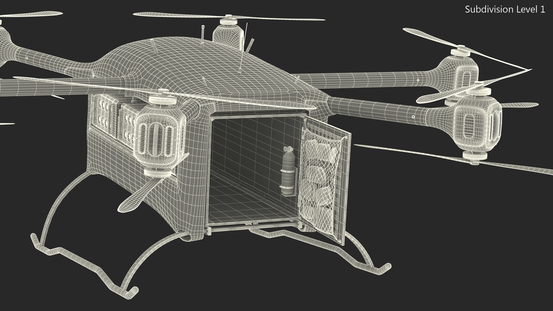 3D Tactical Medical Transport Drone https://p.turbosquid.com/ts-thumb/vj/T1gZm0/c5/tactical_medical_transport_drone_018/jpg/1734576831/1920x1080/fit_q87/b693224f87f05933845b1b5ded4905d2e4d67404/tactical_medical_transport_drone_018.jpg