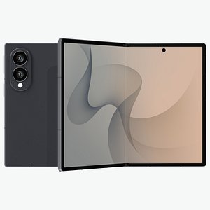 Samsung Galaxy Z Fold 8 Wide 3D model