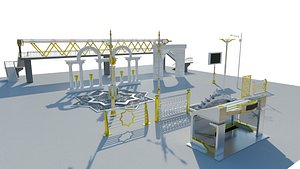 City Details Street Details 3D