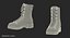 US Army Military ACU Boots 3D Model