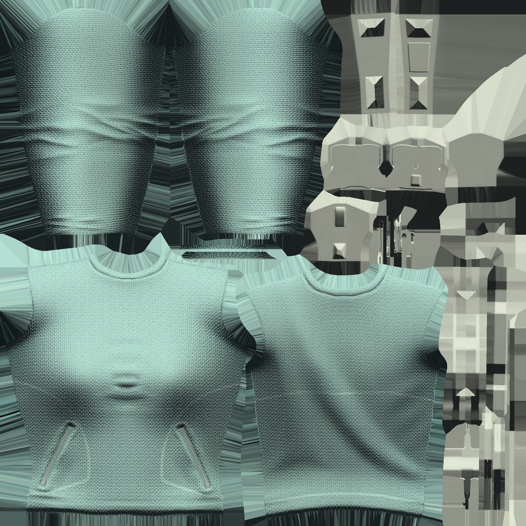 3D Green Spandex Stretch Sports Top With Pockets model https://p.turbosquid.com/ts-thumb/vj/XkPR0Q/tO/texturemap/png/1664329877/1920x1080/fit_q87/23d8fd65c5b8562eb9e10d0764d2b15ce757fdd4/texturemap.jpg
