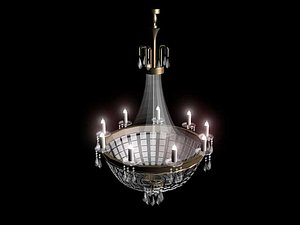 lamp chandelier 3d model