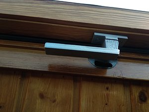 3D model security handle velux windows
