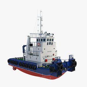 Harbor Tugboat Workboat Port Tug Marine Vessel