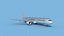 Boeing 767-400 Bare Metal 3D model