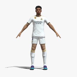 T-Pose Rigged Bellingham Real Madrid 23-24