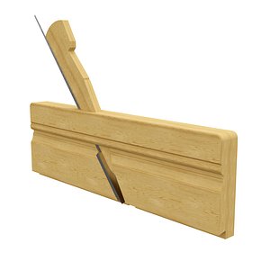 hand plane svlakovnik 3d model