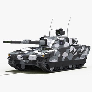 cv90 120-t light tank 3D model