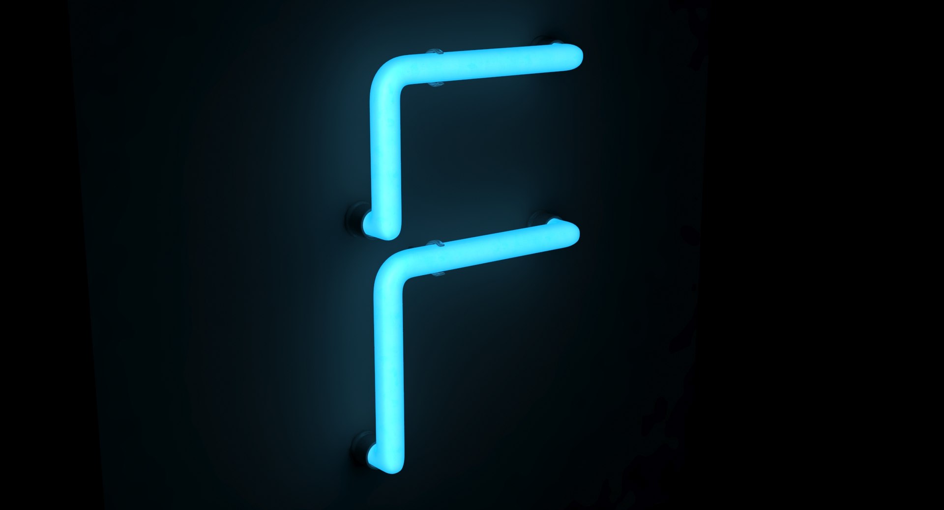 Neon Letter F Light 3D Model - TurboSquid 1627940