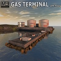 Gas Terminal Seaport Game Ready