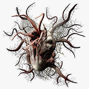 Scary Plant Monster 3D model