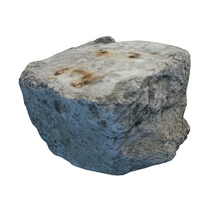 3D concrete block model