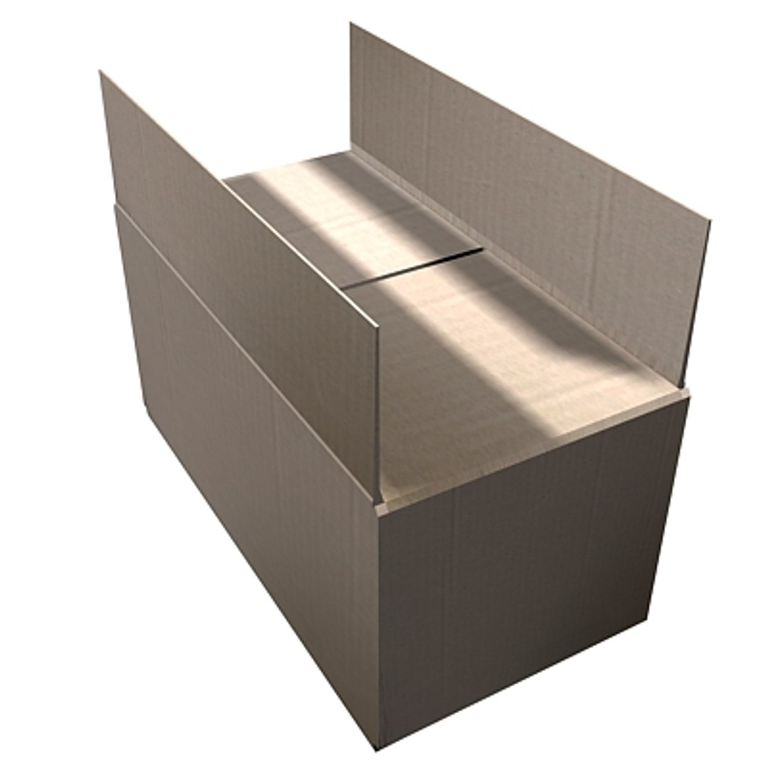 3d cardboard box model https://p.turbosquid.com/ts-thumb/vj/oA1fbx/V00jq8Cz/box.3ds_thumbnail2/jpg/1039713274/1920x1080/fit_q87/38781cc7fcd6e26a16b168f30eca79418c1d4451/box.3ds_thumbnail2.jpg