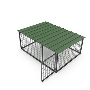 3D Protective Animal Shelter Model model