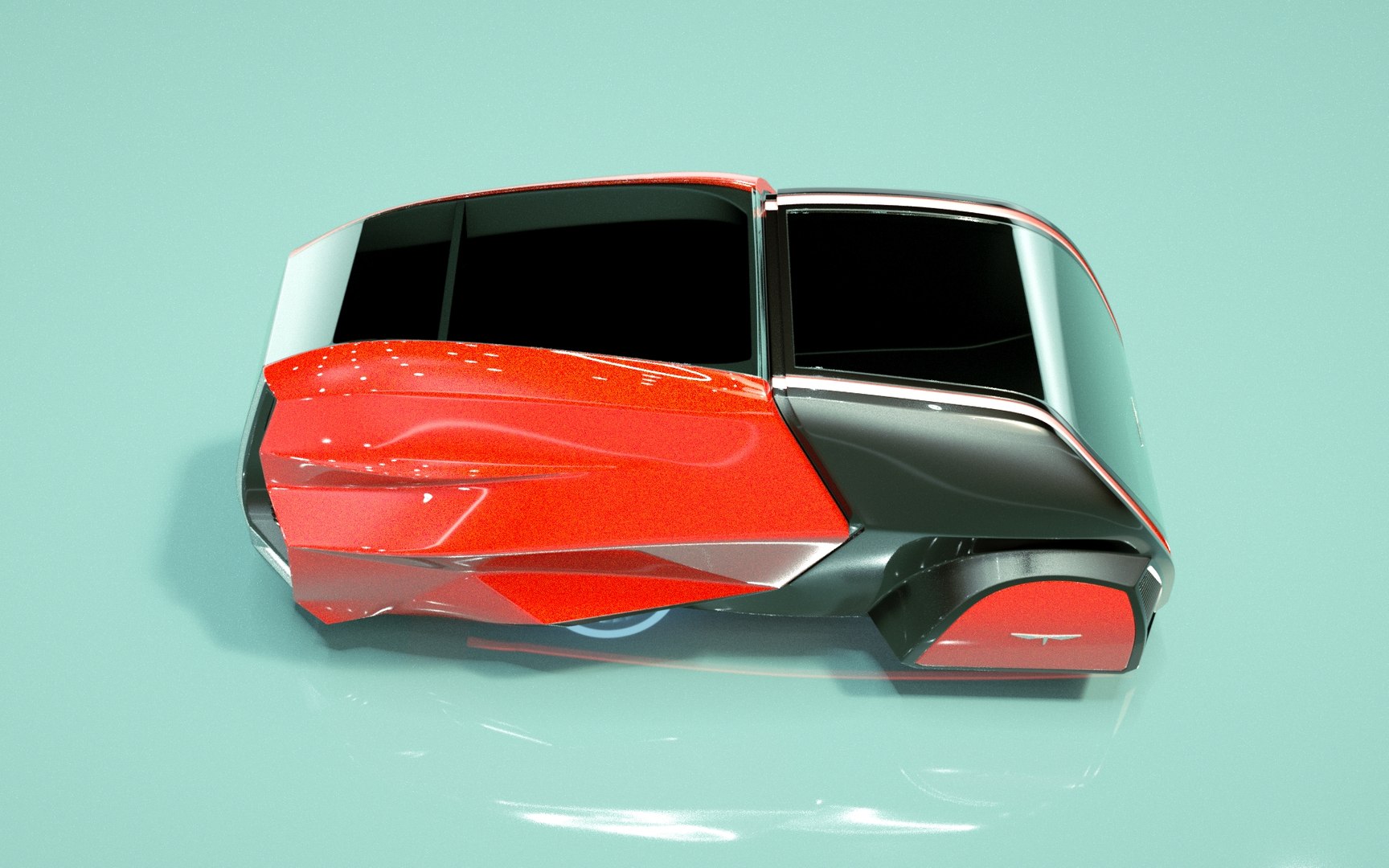 3D Hover Minivan - TurboSquid 1242680