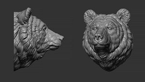 Bear brown 3D model