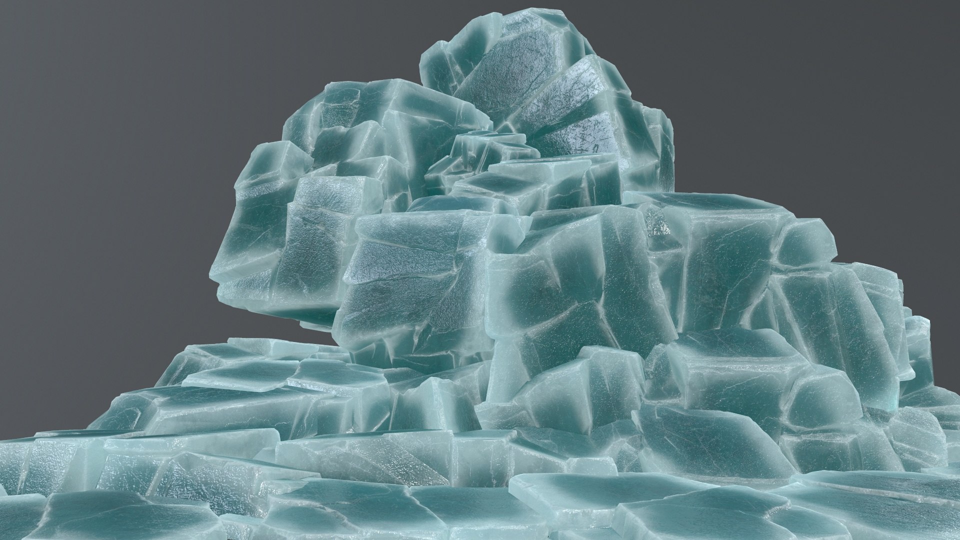 3D Ice Rocks - TurboSquid 1876603