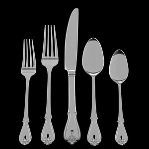 3D flatware