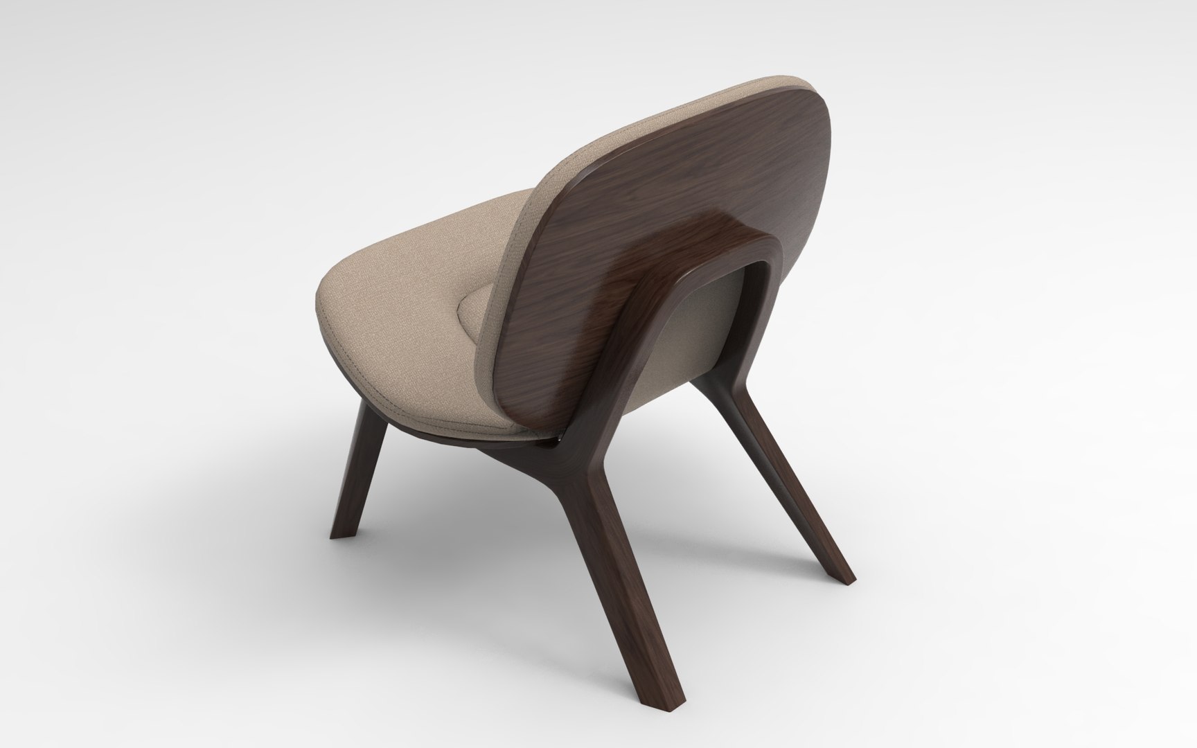 Cute Armchair 3D Model TurboSquid 2048615