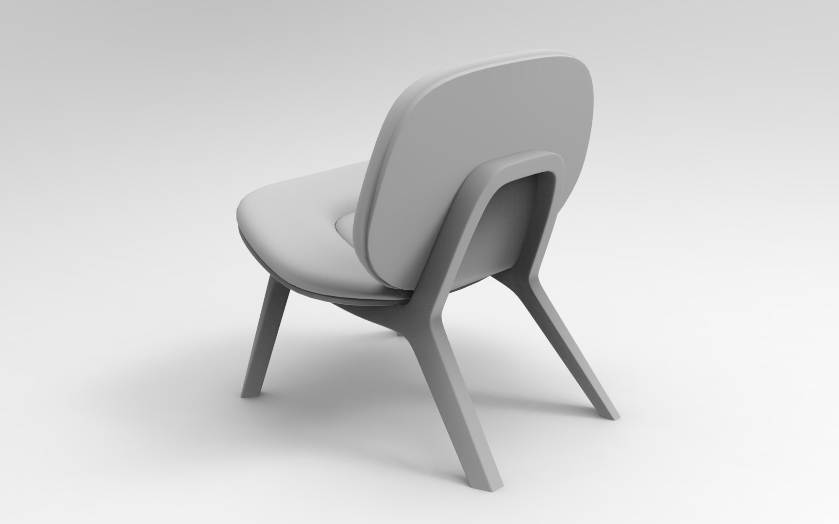 Cute Armchair 3D Model TurboSquid 2048615