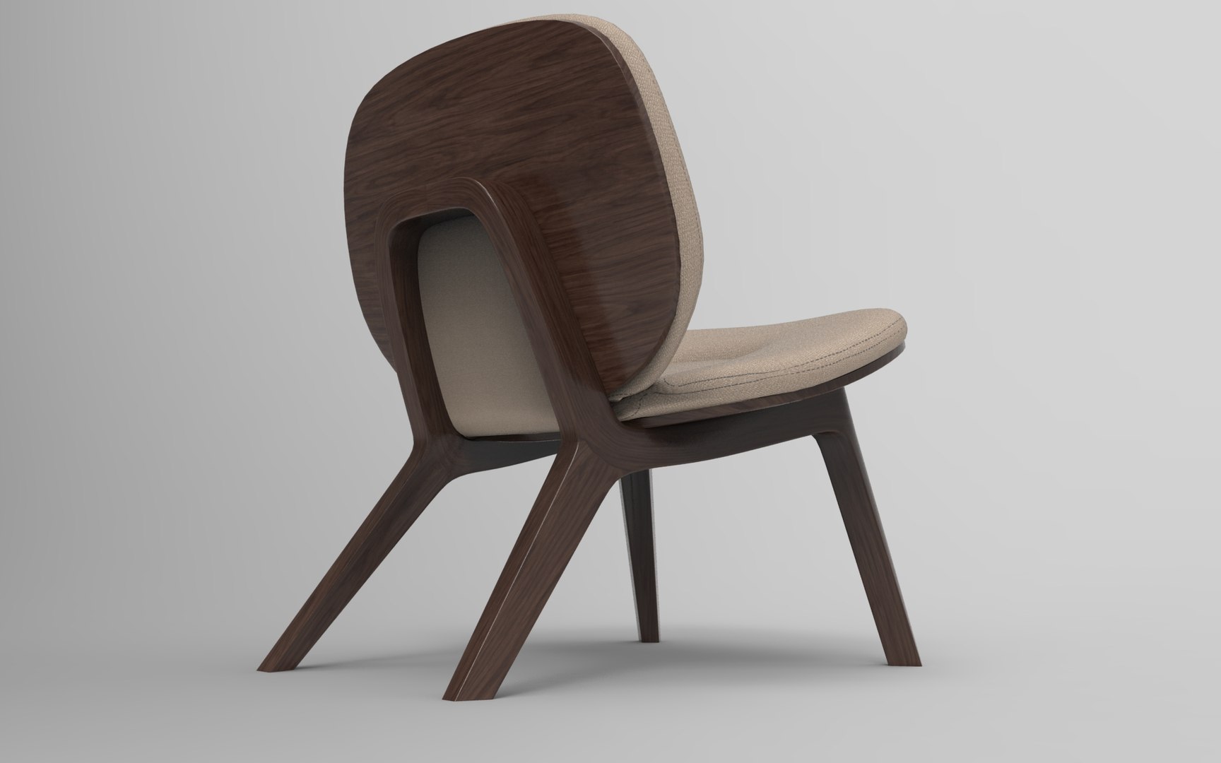 Cute Armchair 3D Model TurboSquid 2048615